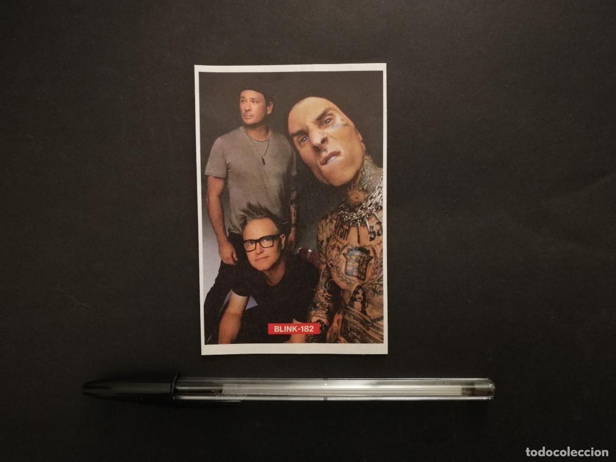 Fotos de cantantes: TARJETA ACARTONADA - BLINK 182 - ROCK PUNK