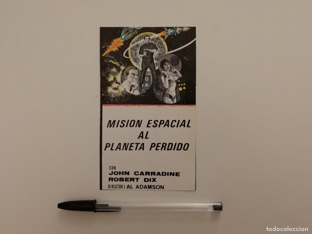 Fotos de cantantes: TARJETA ACARTONADA -10*15- MISION ESPECIAL AL PLANETA PROHIBIDO - CIENCIA FICCION - JOHN CARRADINE