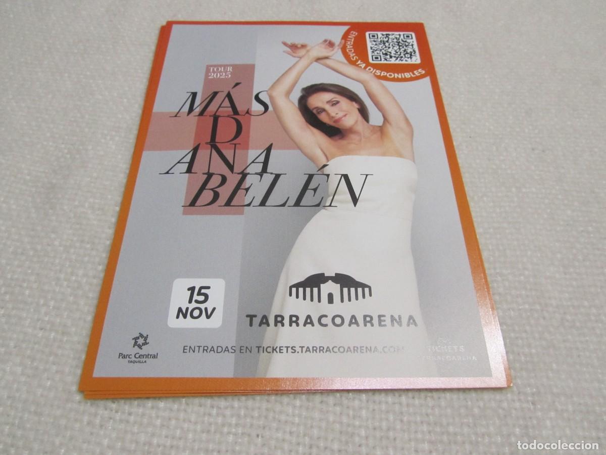Fotos de cantantes: ANA BELEN, FLYER PROMOCIONAL TOUR 2025, LA GUARDIA, LA FRONTERA, TARRACO ARENA