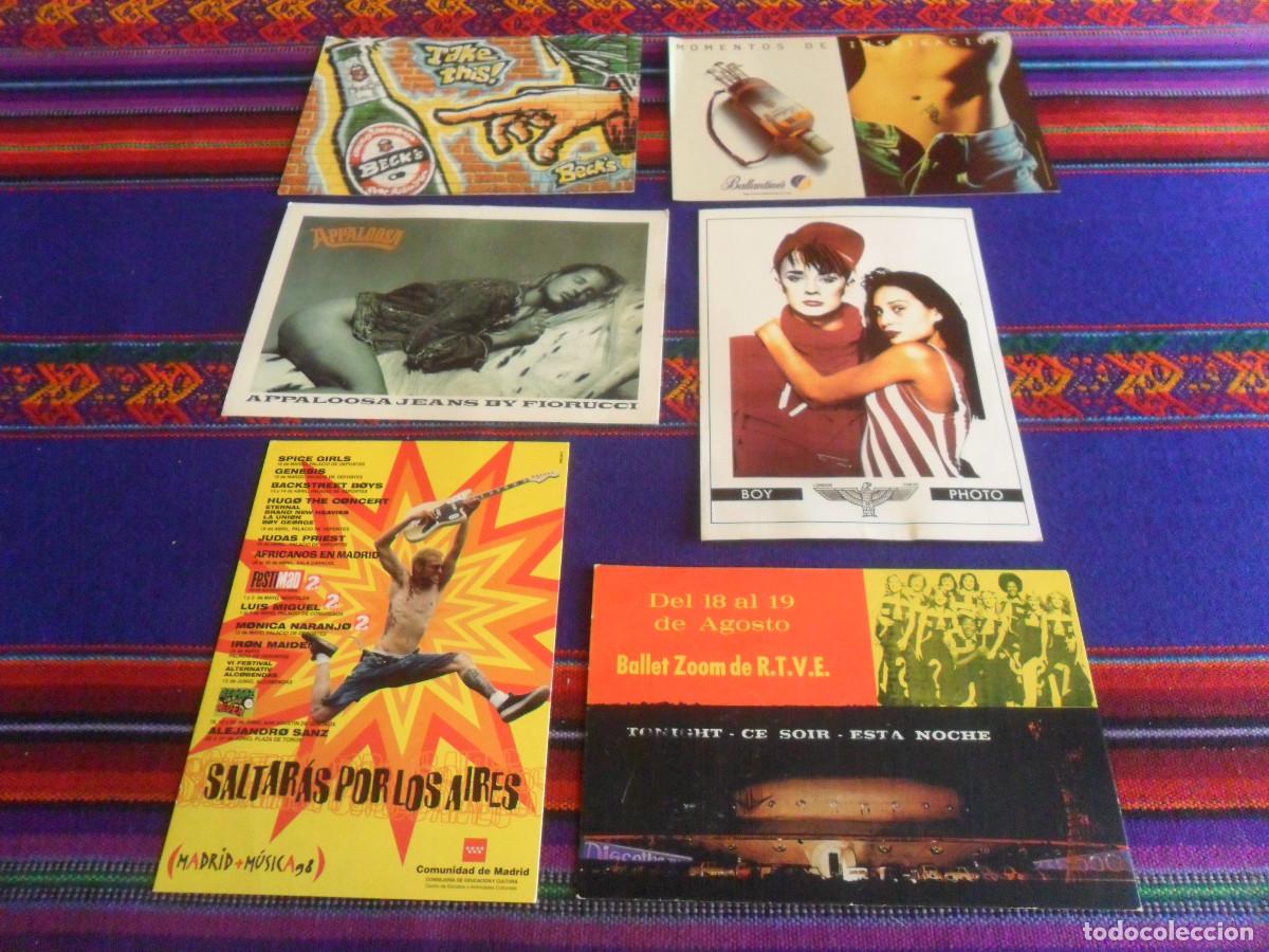 Fotos de cantantes: POSTAL BALLET ZOOM DE RTVE DISCOTECA CAP 3000 1974, FESTIMAD 1998, BOY GEORGE. REGALO APPALOSA JEANS