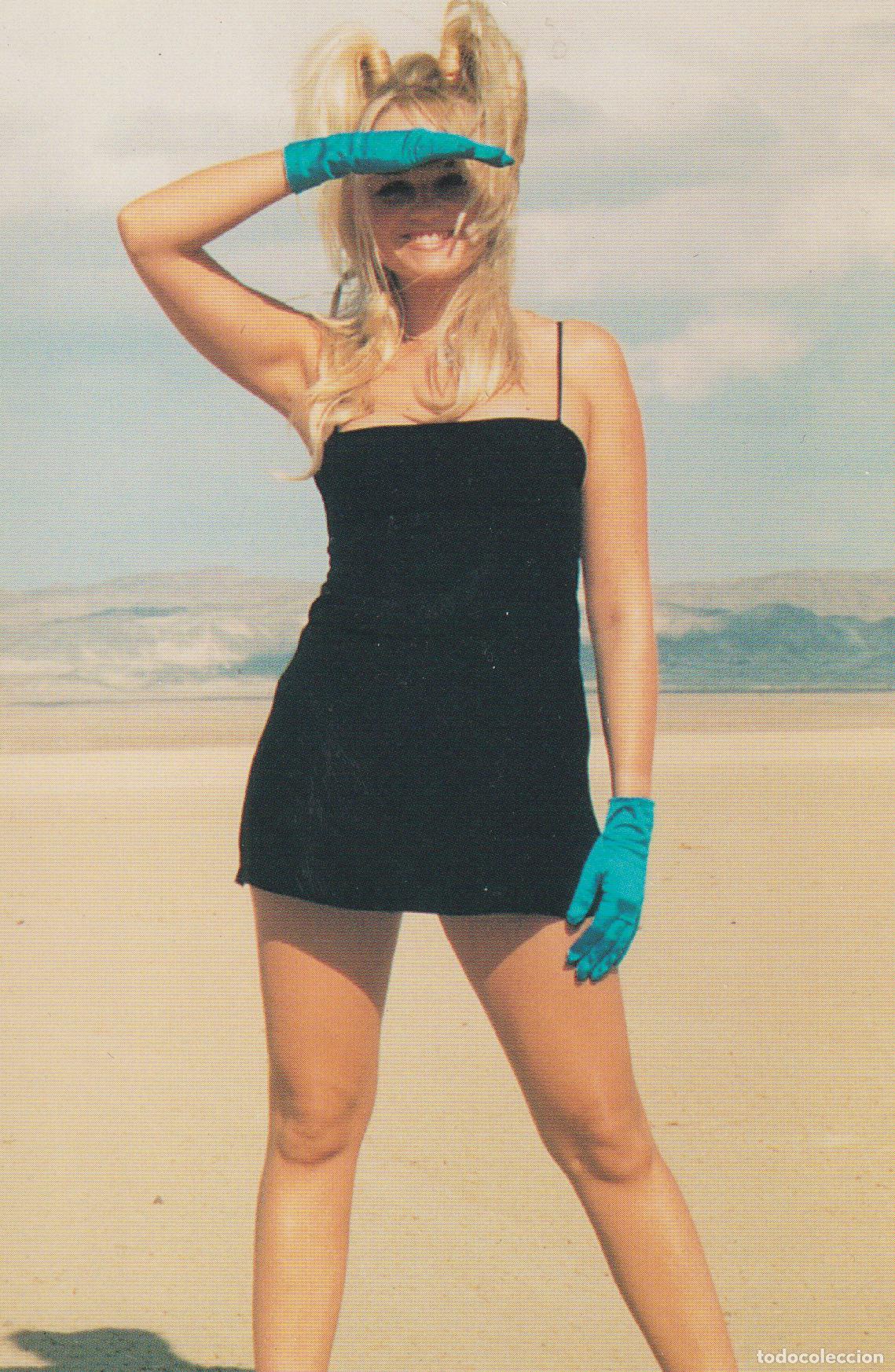 Fotos de cantantes: POSTAL DE LA COMPONENTE DEL GRUPO SPICE GIRLS - EMMA BUNTO &ndash; DORSO EN BLANCO