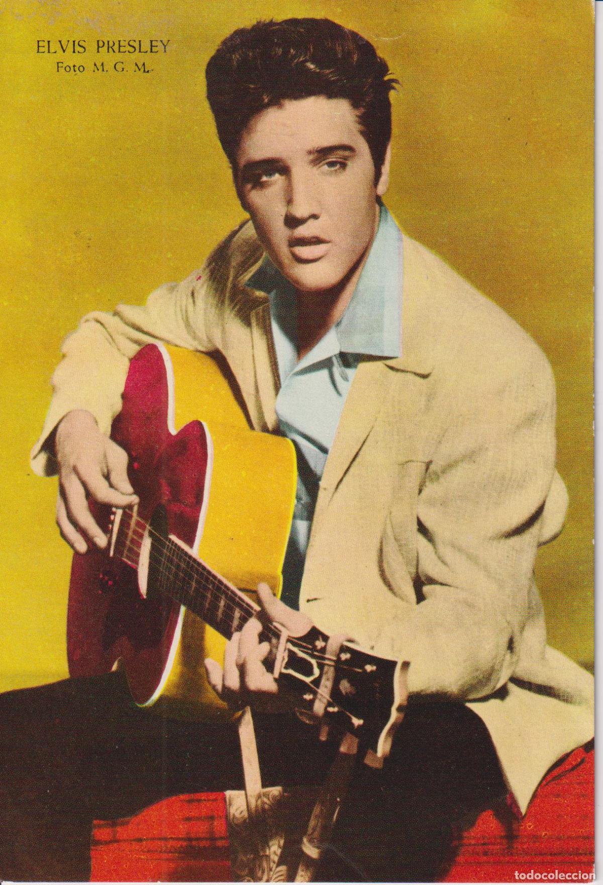 Fotos de cantantes: ELVIS PRESLEY &ndash; FOTO M.G.M. - DORSO EN BLANCO