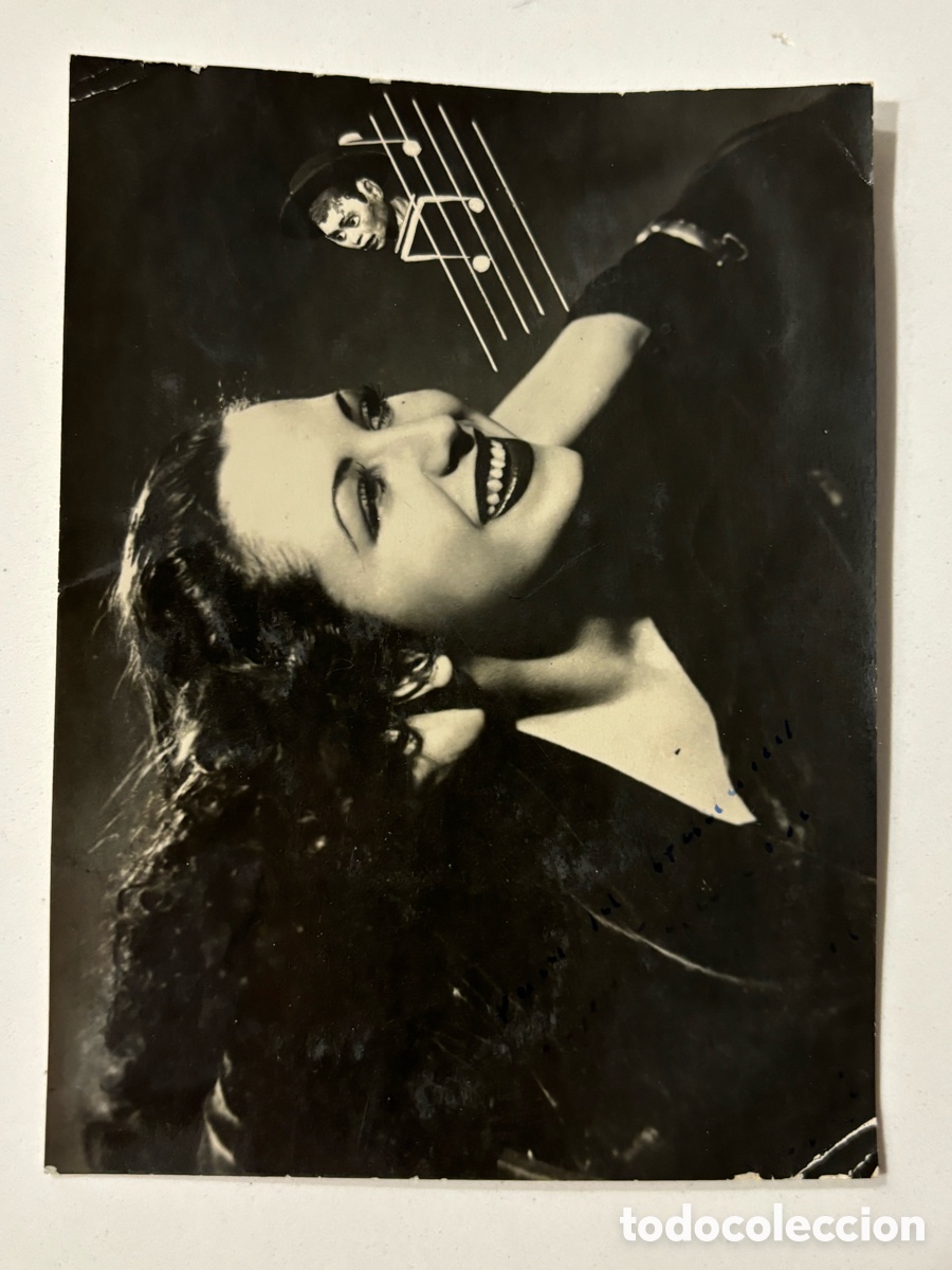 Fotos de cantantes: Foto original de vedette foto Gracia Zaragoza