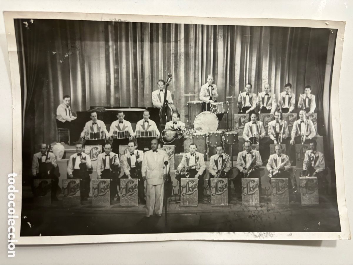 Fotos de cantantes: Foto original orquesta de tangos de Juan llosas