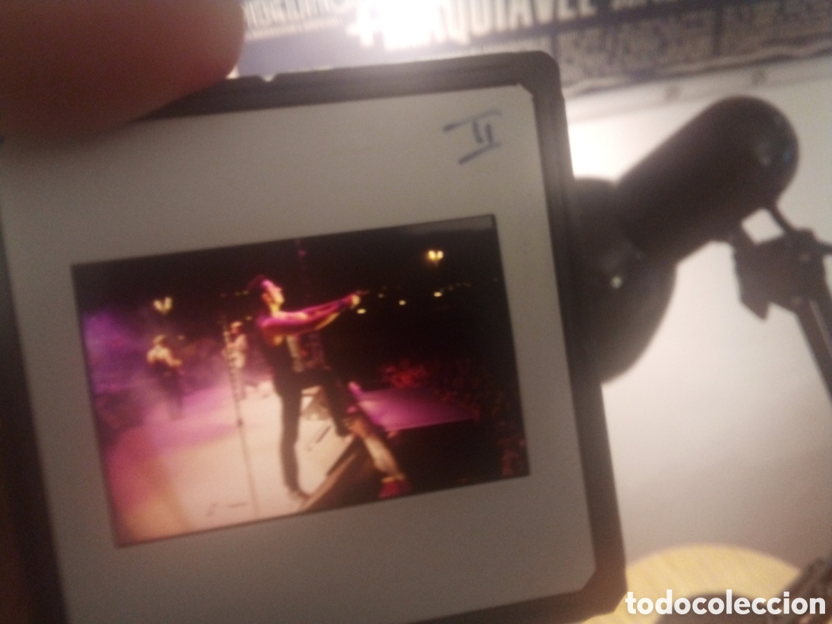 Fotos von Musikern: LOQUILLO Y TROGLODITAS GRAN LOTE + de 200 diap&oacute;sitivas genuinas 1993