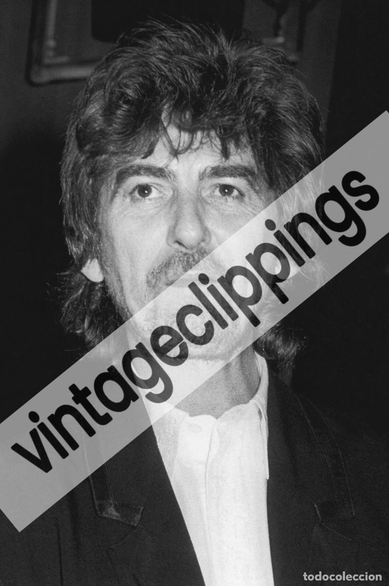 Photos de Chanteurs et Chanteuses: GEORGE HARRISON Fotografia 1988 foto Candid Photo Rock'n'Roll of Fame Beatles photograph picture