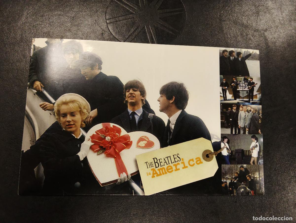 Fotos de cantantes: ESTUCHE /SOBRE DE LAS POSTALES DEL 35 ANIVERSARIO DE LA PRIMERA VISITA DE THE BEATLES A AMERICA 1964