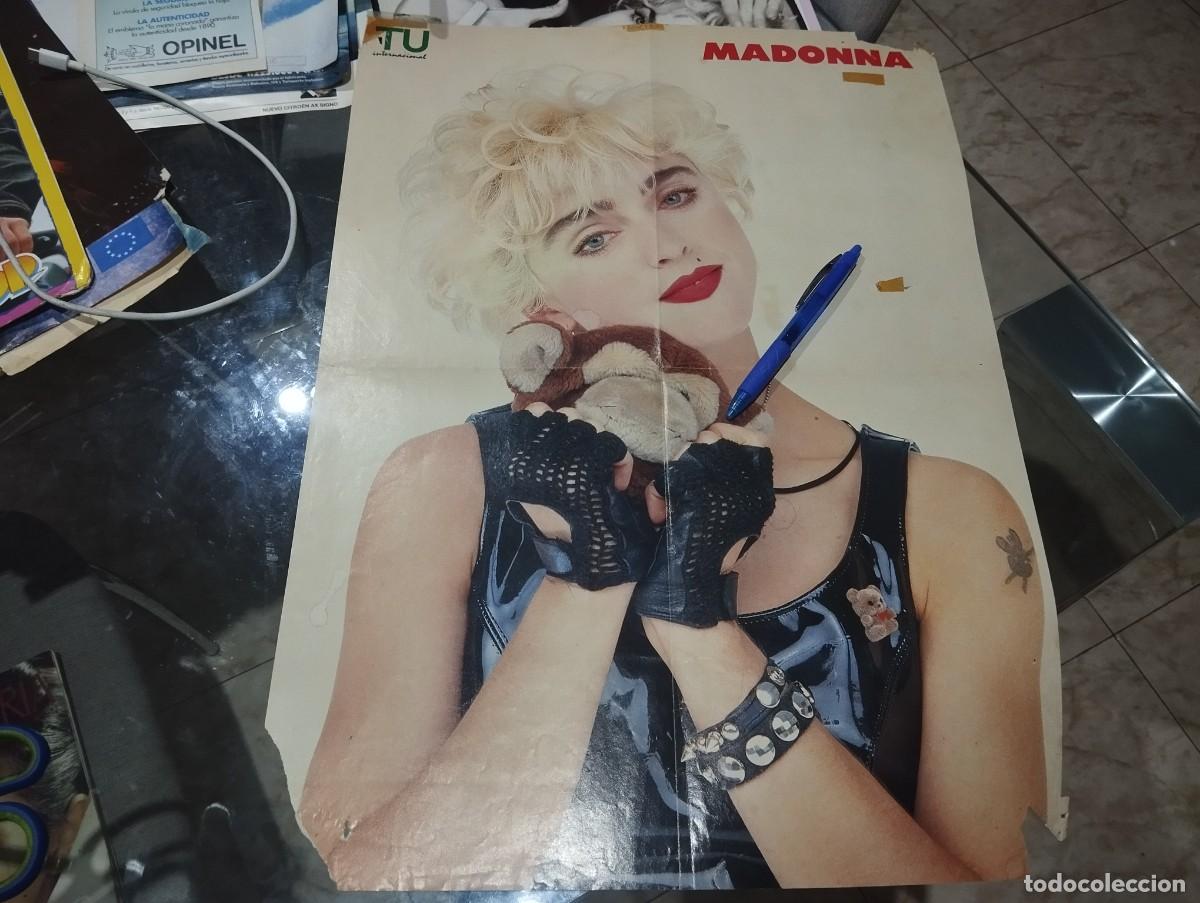 Fotos de cantantes: MADONNA CANTANTE RARISIMO Y DIFICIL POSTER DE LA REVISTA TU INTERNACIONAL UNA JOYA DE COLECCIONISTA