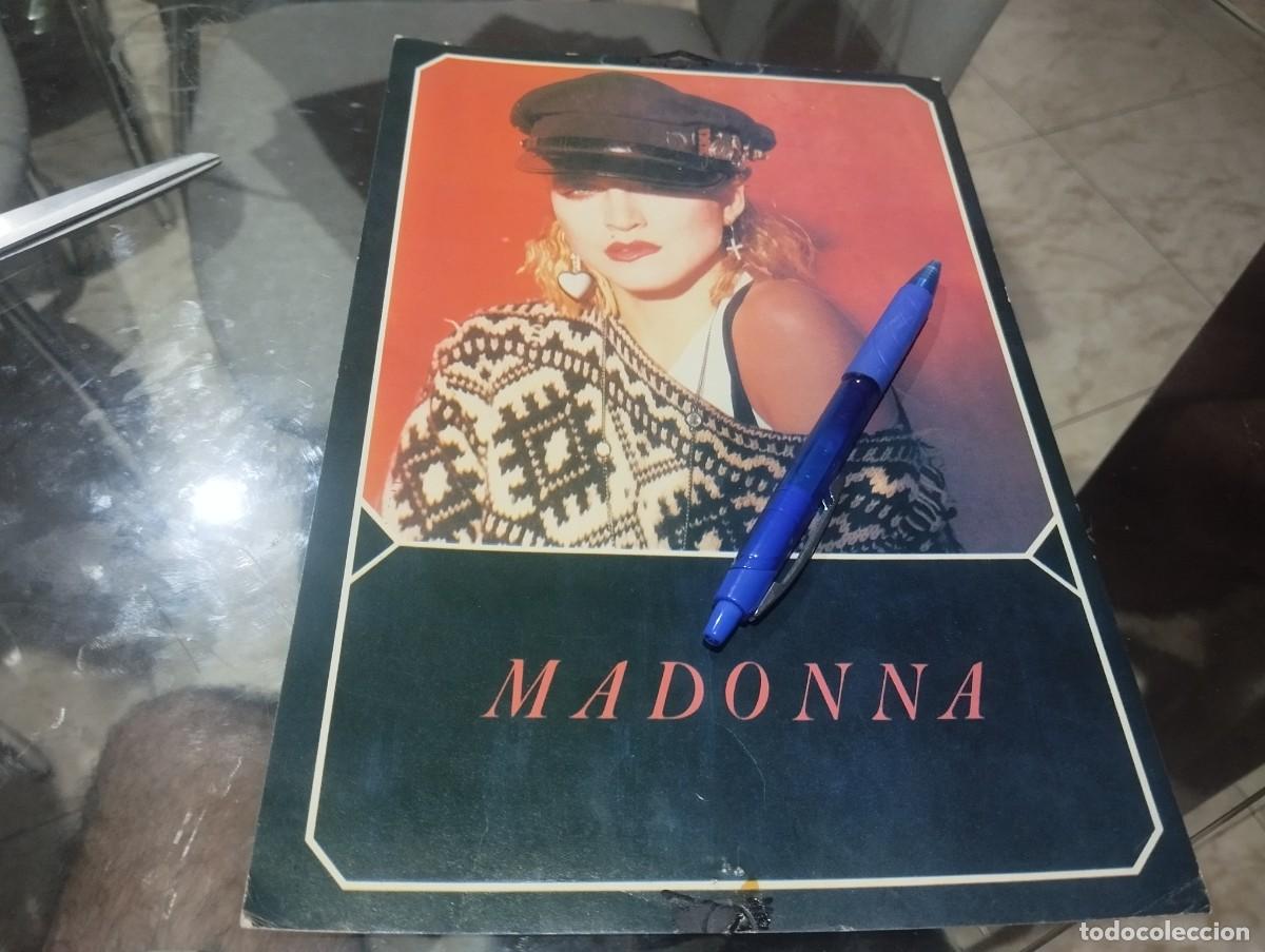 Fotos de cantantes: POSTAL GRANDE GIGANTE MADONNA CANTANTE REVERSO TOCKSHOTS ARGENTINA ESPECIAL COLECCIONISTAS