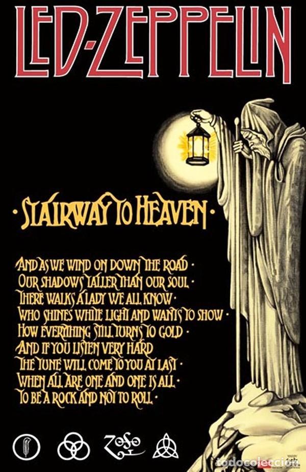 Fotos de cantantes: Led Zeppelin - Stairway to Heaven (POSTER)