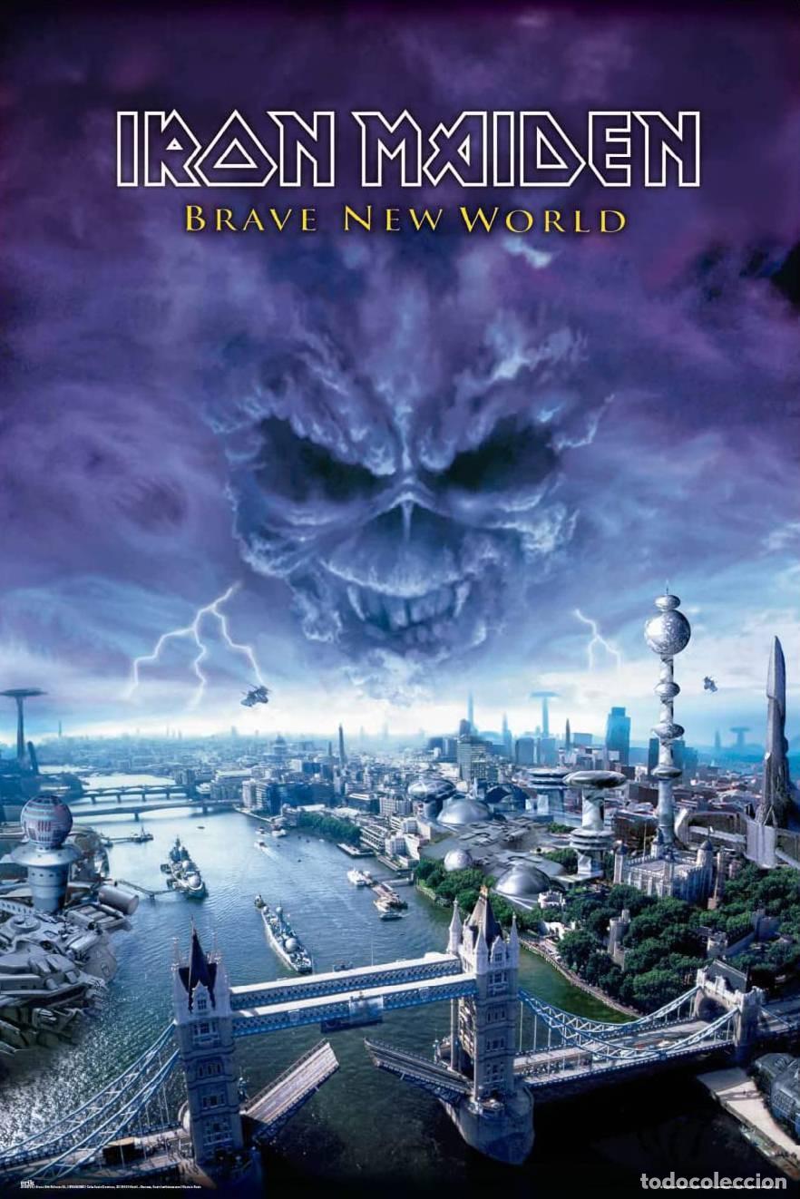 Photos de Chanteurs et Chanteuses: Poster Brave New World - Iron Maiden (POSTER 61 x 91,5)