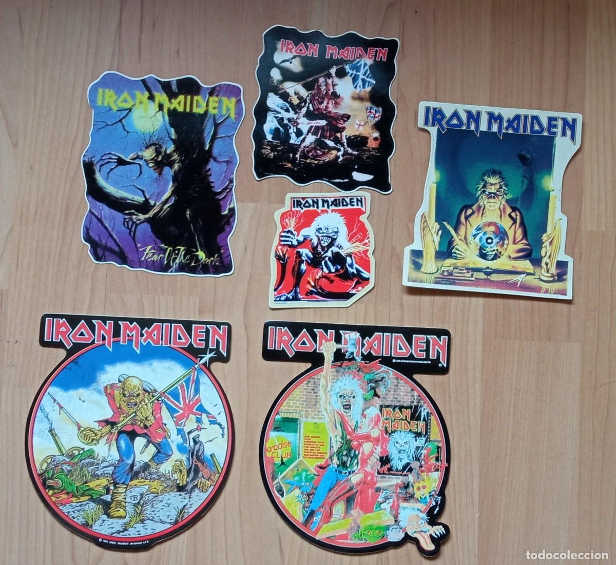 Fotos de cantantes: IRON MAIDEN , pegatinas vintage 80's 90's