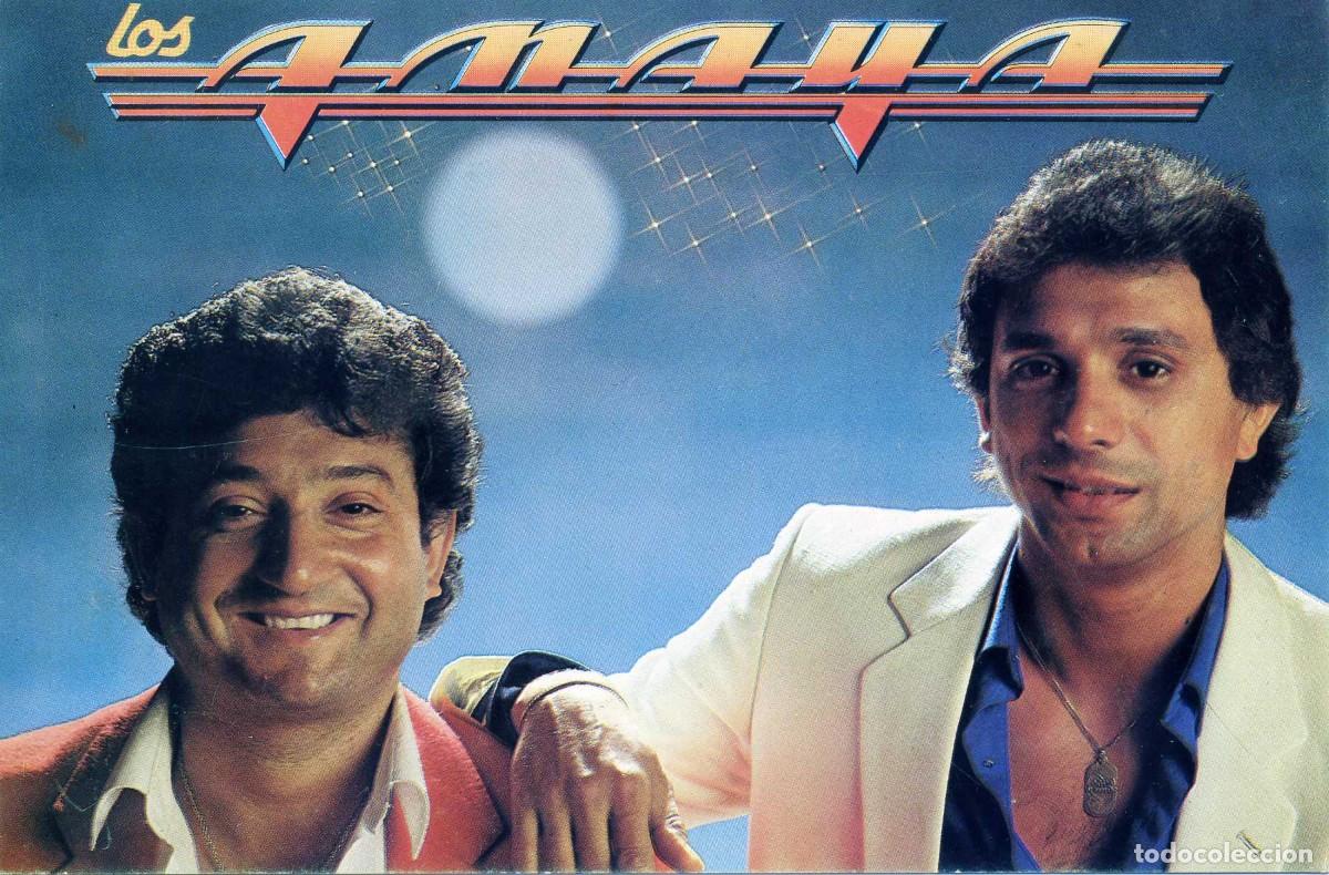 Fotos de cantantes: LOS AMAYA. POSTAL PROMOCIONAL DISCOGRAFICA. 1983