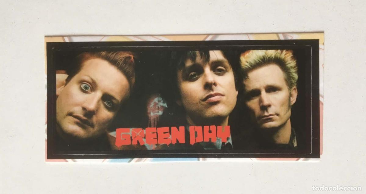 Fotos de cantantes: Green Day Vintage Sticker Collectible Card - Bravo Magazine Bulgaria Music