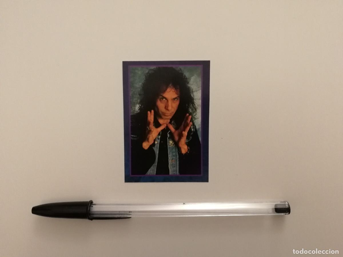 Fotos de cantantes: TARJETA ACARTONADA - RONNIE JAMES DIO - HEAVY METAL