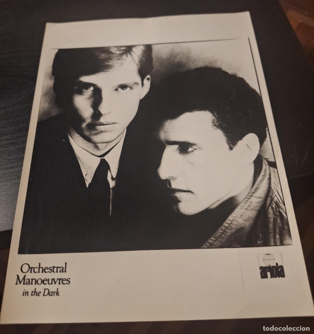 Fotos de cantantes: OMD - ORCHESTRAL MANOEUVRES IN THE DARK - FOTO ESPA&Ntilde;OLA ARIOLA