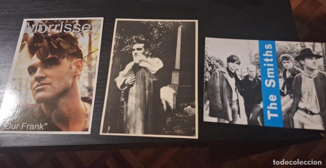 Fotos de cantantes: THE SMITHS MORRISSEY - LOTE DE 3 POSTALES