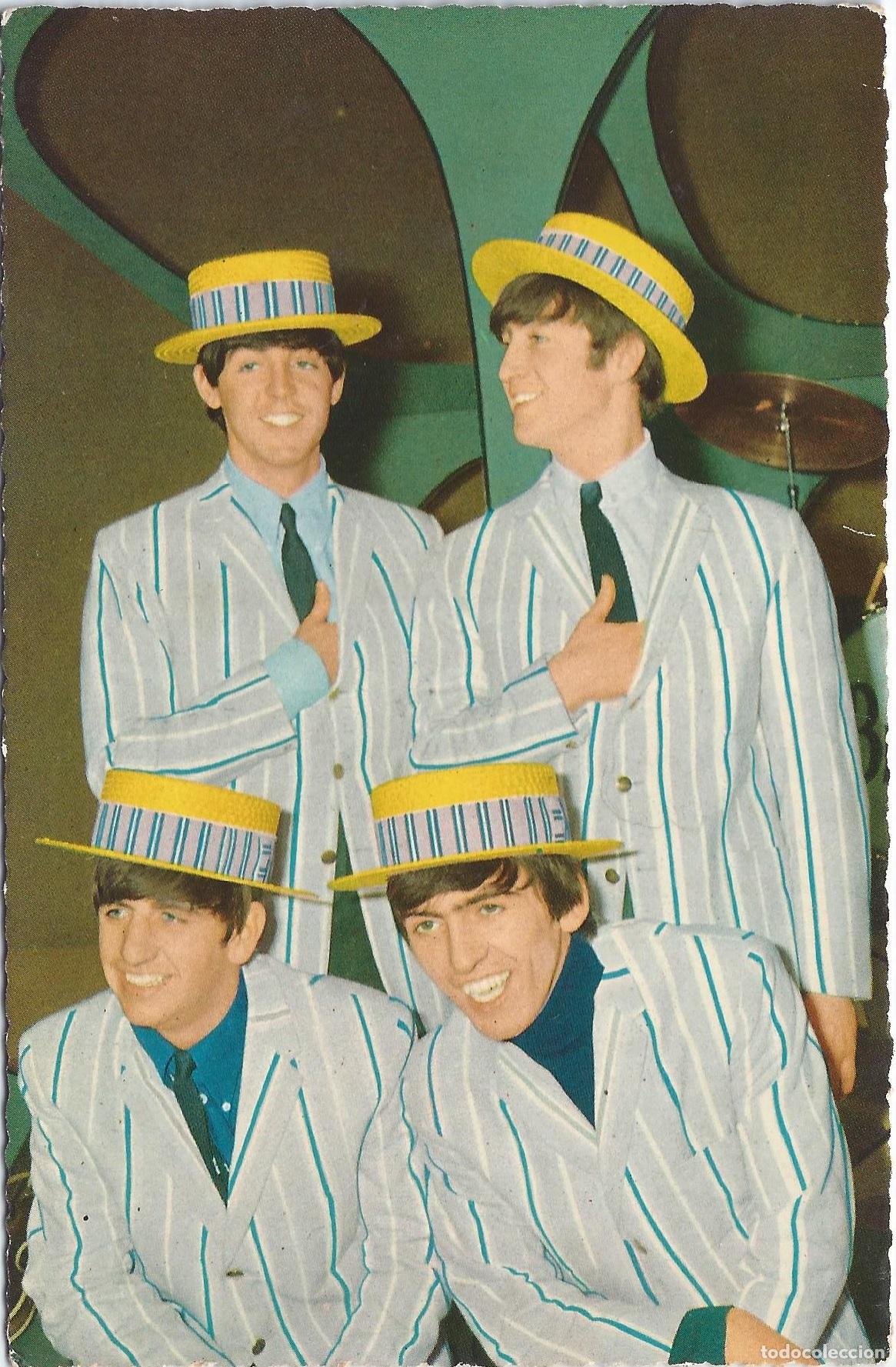 Fotos de cantantes: The Beatles - Los escarabajos - Tarjefher (1964)