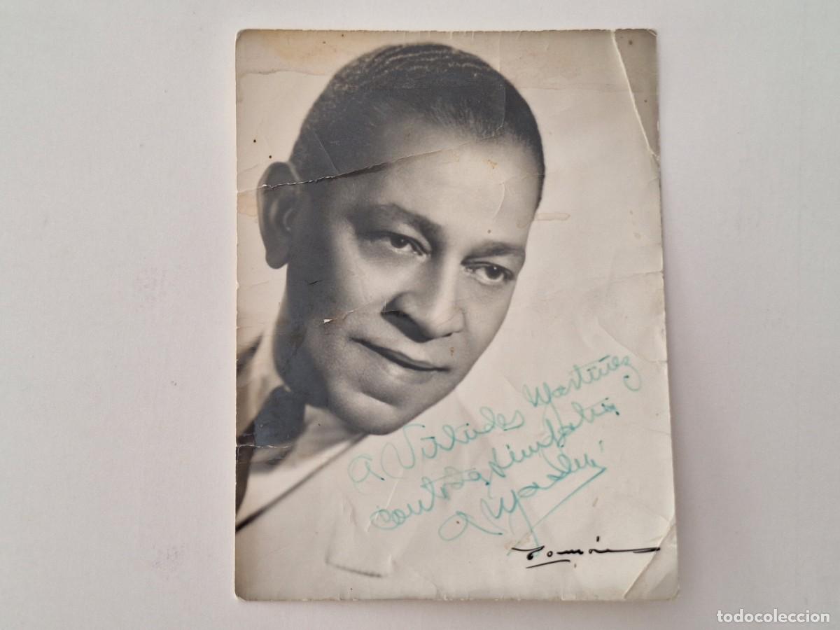 Fotos de cantantes: ANTIGUA FOTOGRAFIA FAMOSO CANTANTE ANTONIO MACHIN CON AUTOGRAFO FOTO ROMAN BARCELONA RV-3075