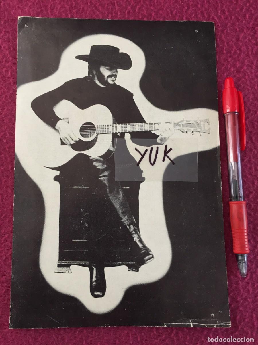 Fotos de cantantes: RARO MINI POSTER PROMOCIONAL DE RINGO STARR (BEATLES) A&Ntilde;OS 70 -OBSEQUIO TIENDA DE DISCOS VALENCIA
