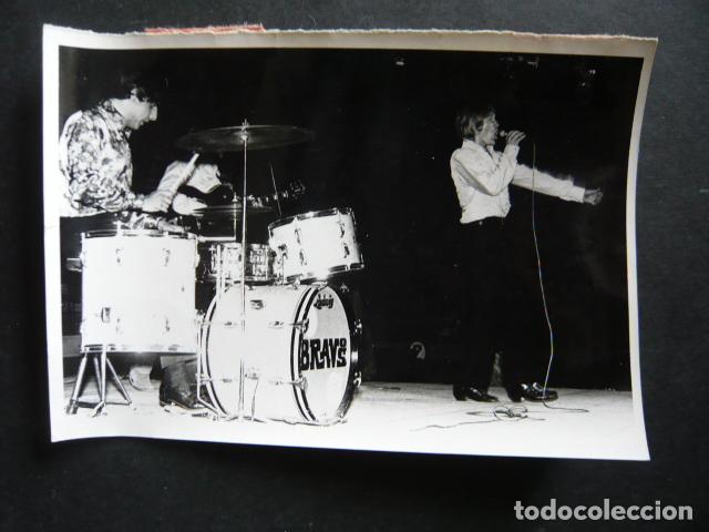 Photos de Chanteurs et Chanteuses: LOS BRAVOS CONJUNTO MUSICAL ANTIGUA FOTOGRAFIA ORIGINAL 9 X 13 CM