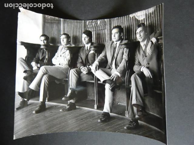 Foto di Cantanti: LOS BANZOS CONJUNTO MUSICAL ANTIGUA FOTOGRAFIA ORIGINAL 18 X 24 CM