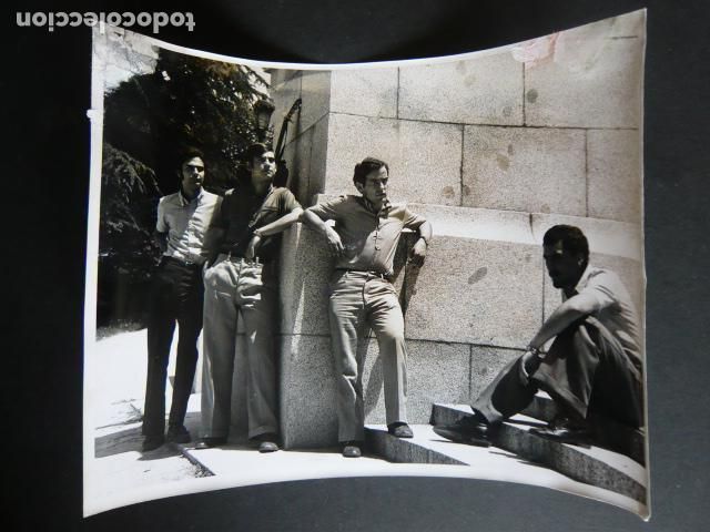 Foto di Cantanti: LOS BANZOS CONJUNTO MUSICAL ANTIGUA FOTOGRAFIA ORIGINAL 18 X 24 CM
