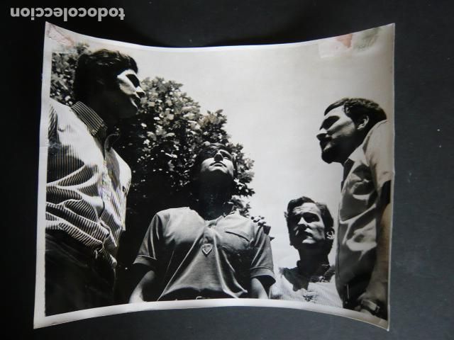 Fotos de cantantes: LOS BANZOS CONJUNTO MUSICAL ANTIGUA FOTOGRAFIA ORIGINAL 18 X 24 CM