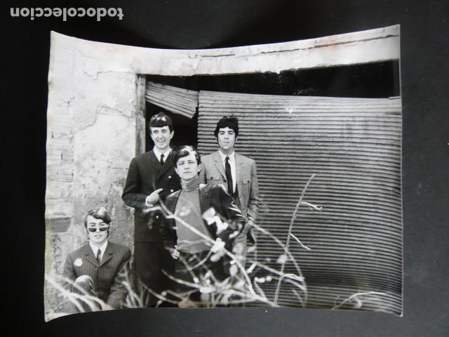 Photos de Chanteurs et Chanteuses: LOS ANGELES CONJUNTO MUSICAL ANTIGUA FOTOGRAFIA ORIGINAL 18 X 24 CM