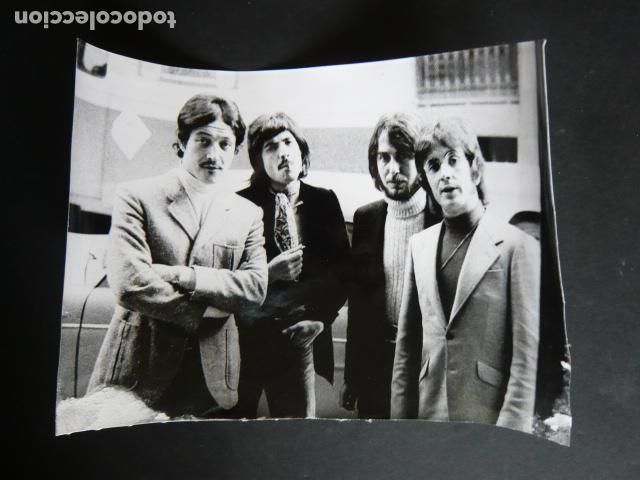 Photos of Singers: LOS ANGELES CONJUNTO MUSICAL ANTIGUA FOTOGRAFIA ORIGINAL 18 X 24 CM
