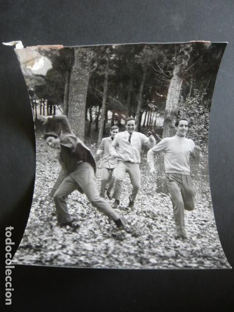 Photos of Singers: LOS BANZOS CONJUNTO MUSICAL ANTIGUA FOTOGRAFIA ORIGINAL 24 X 18 CM