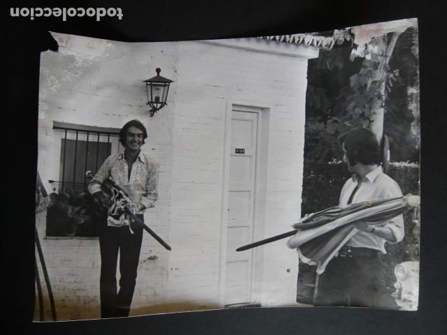 Fotos de cantantes: DUO DINAMICO CONJUNTO MUSICAL ANTIGUA FOTOGRAFIA ORIGINAL 24 X 18 CM