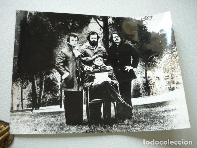 Fotos de Cantores: DESDE SANTURCE A BILBAO BLUES BAND CONJUNTO MUSICAL ANTIGUA FOTOGRAFIA ORIGINAL 18 X 24 CM