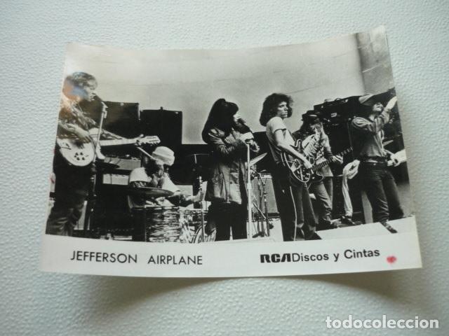 Fotos de cantantes: JEFFERSON AIRPLANE CONJUNTO MUSICAL ANTIGUA FOTOGRAFIA ORIGINAL 18 X 13 CM
