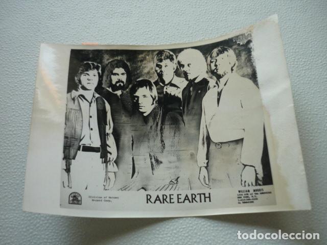 Fotos von Musikern: THE RARE EARTH ANTIGUA FOTOGRAFIA ORIGINAL 12 X 18 CM