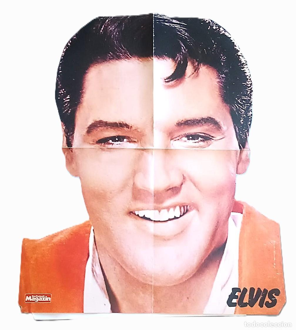 Fotos de cantantes: Doble p&oacute;ster vintage de Elvis Presley y de la banda brit&aacute;nica de glam y soft rock Smokie.