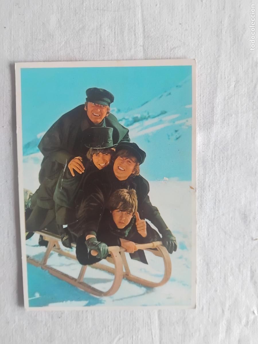 Fotos de cantantes: POSTAL THE BEATLES R 003 A&Ntilde;O 1966. EUROCOMO S.L.