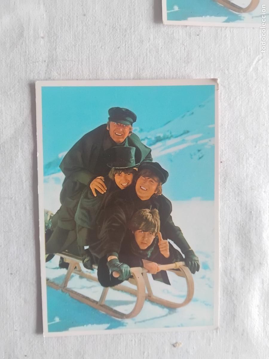 Fotos de cantantes: POSTAL THE BEATLES R 003 A&Ntilde;O 1966. EUROCOMO S.L.