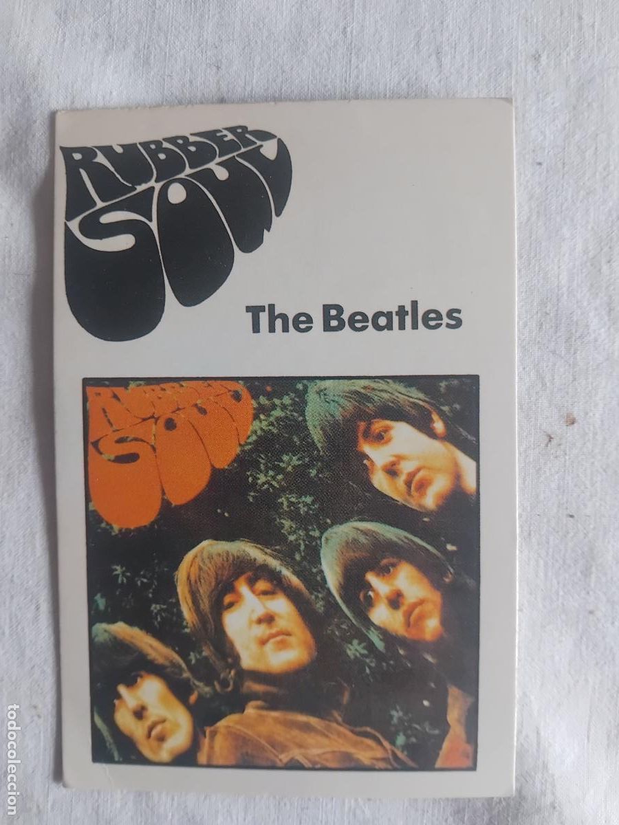 Fotos de cantantes: POSTAL THE BEATLES RUBBER SOUL WORLD POSTCARDS X231