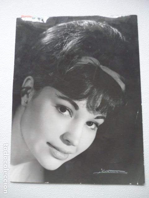 Foto di Cantanti: ROSALIA CANTANTE ANTIGUA FOTOGRAFIA ORIGINAL 18 X 24 CM