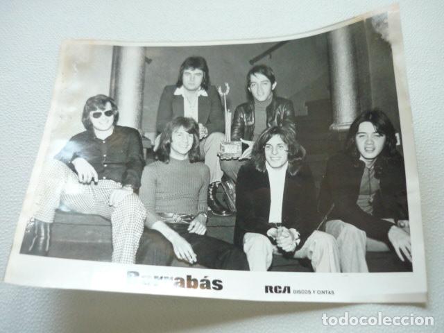 Fotos de Cantores: BARRABAS CONJUNTO MUSICAL ANTIGUA FOTOGRAFIA ORIGINAL 24 X 18 CM