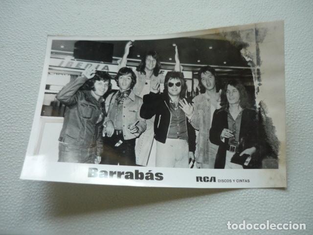 Fotos de Cantores: BARRABAS CONJUNTO MUSICAL ANTIGUA FOTOGRAFIA ORIGINAL 11,5 X 18 CM