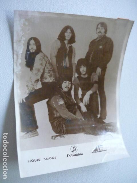 Foto di Cantanti: LIQUID SMOKE CONJUNTO MUSICAL ANTIGUA FOTOGRAFIA ORIGINAL 24 X 18 CM