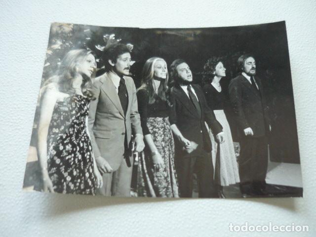 Fotos von Musikern: LA COMPA&Ntilde;IA CONJUNTO MUSICAL ANTIGUA FOTOGRAFIA ORIGINAL 12 X 18 CM