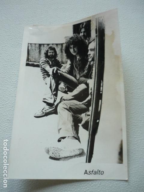 Fotos de Cantores: ASFALTO CONJUNTO MUSICAL ANTIGUA FOTOGRAFIA ORIGINAL 13 X 18 CM