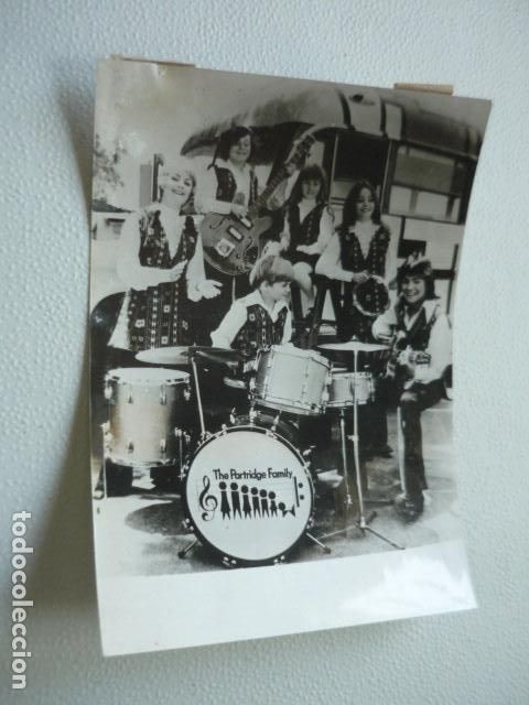 Fotos de cantantes: THE PATRIGDE FAMILY CONJUNTO MUSICAL ANTIGUA FOTOGRAFIA ORIGINAL 13 X 18 CM