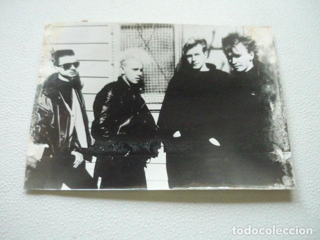 Fotos de cantantes: DEPECHE MODE CONJUNTO MUSICAL ANTIGUA FOTOGRAFIA ORIGINAL 13 X 18 CM