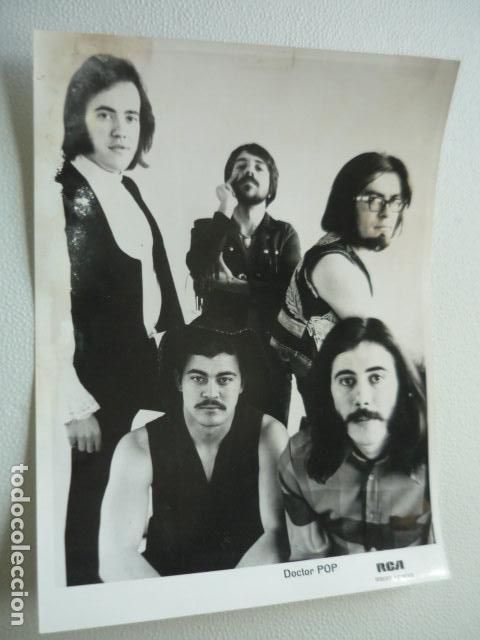 Photos de Chanteurs et Chanteuses: DOCTOR POP CONJUNTO MUSICAL ANTIGUA FOTOGRAFIA ORIGINAL 24 X 18 CM