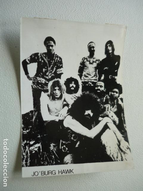 Photos de Chanteurs et Chanteuses: JO&acute;BURG HAWK CONJUNTO MUSICAL ANTIGUA FOTOGRAFIA ORIGINAL 17,5 X 12,5 CM