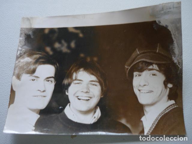 Fotos de cantantes: TREBOL CONJUNTO MUSICAL ANTIGUA FOTOGRAFIA ORIGINAL 18 X 24 CM